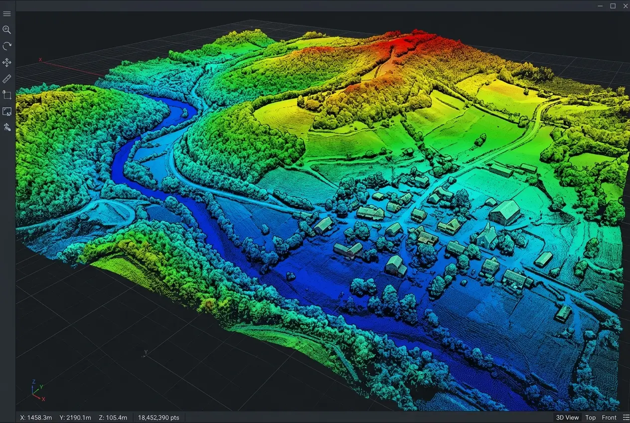 Point cloud thumbnail